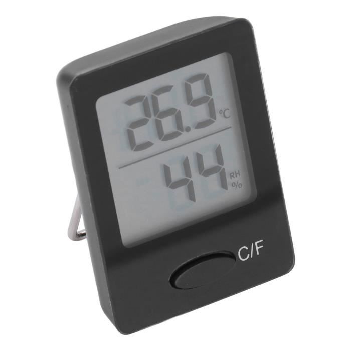 Thermomètre hygromètre numérique[Lot de 2],Moniteur d'humidité de  thermomètre d'intérieur, Mini Station météo - Cdiscount TV Son Photo