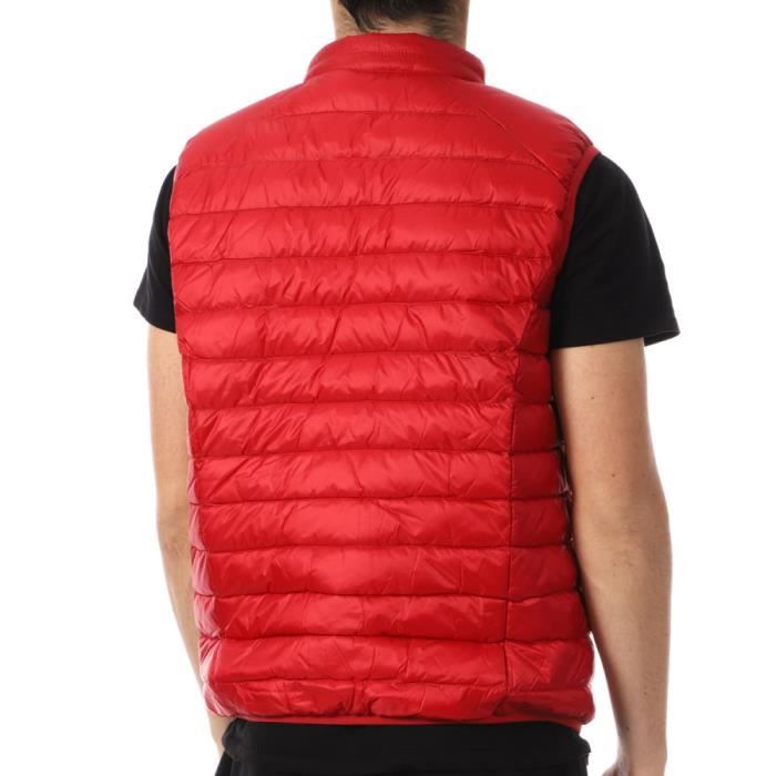 Doudoune jott sans manche rouge online