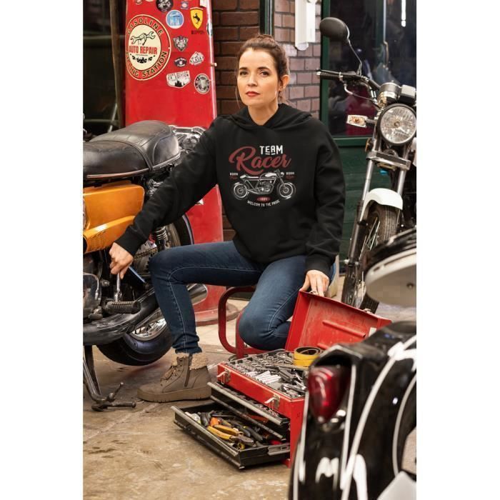 PIXEL EVOLUTION Sweat à Capuche Bikers - Team Racer