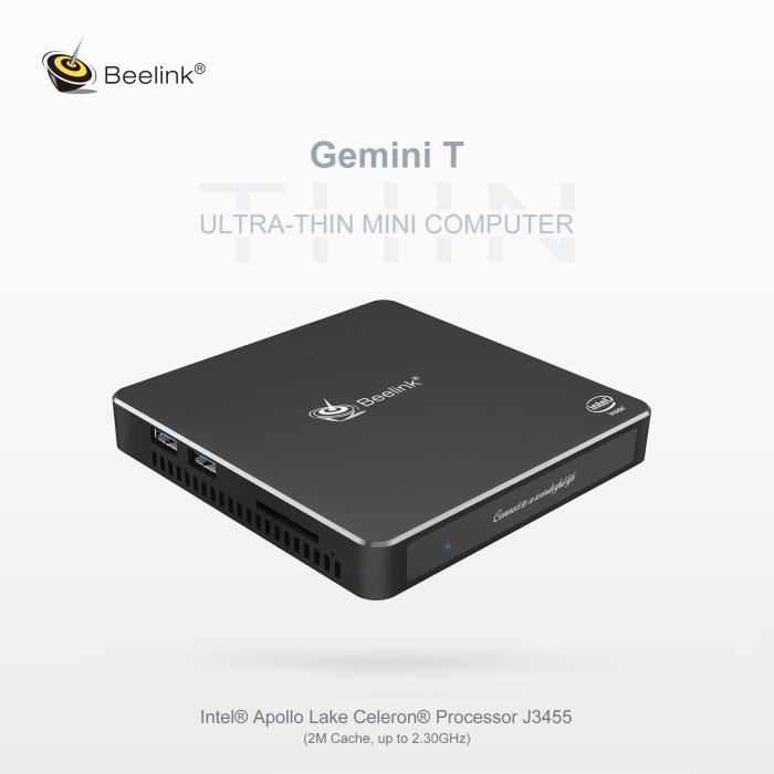 Mini PC ordinateur 4K-Beelink Gemini T34 Unité1