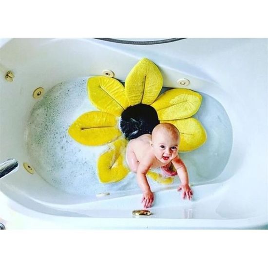 2017 nouveaux coussins fleuris remplis bébé douche baignoire bébé halo  projet doublure douce 0-3 ans siège de bain siège de sécurité