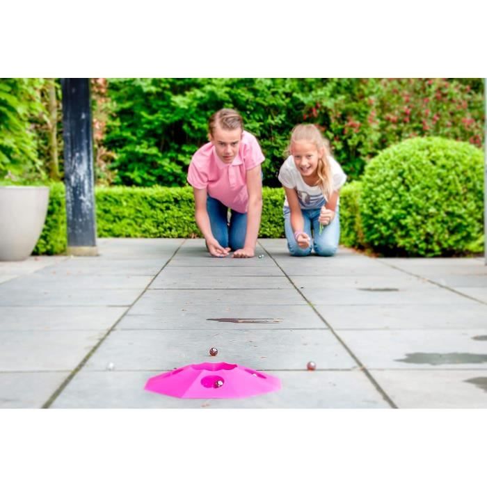 Knikkerpot Vert 22 cm - Jeu de Billes avec 6 Billes