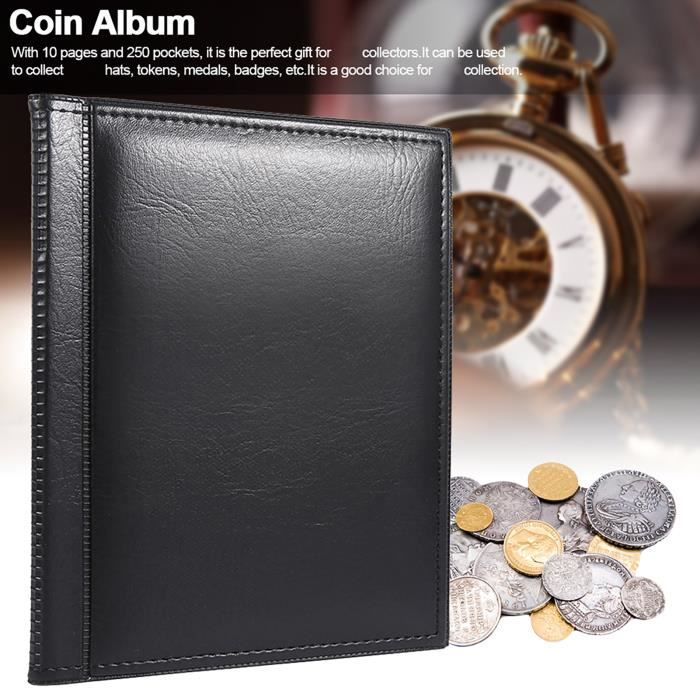 Album de pi??ces de monnaie album de 480 pochettes collection album