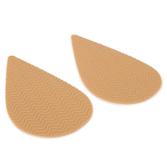 Vente chaude 2pcs orteil pointu semelle anti d rapante autocollant