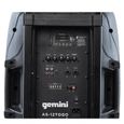 Enceinte active GEMINI AS-12TOGO sur batterie Sono DJ PA, 1500W, 12 Pouces, USB SD Bluetooth RADIO FM, microphone, support pied-3