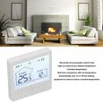 Thermostat programmable VGEBY - Affichage LCD - Contrôle de température précis - Blanc-3
