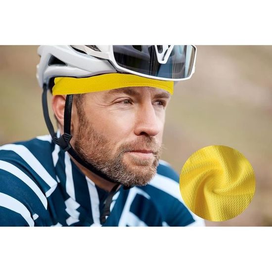 Casquette velo sous sale casque