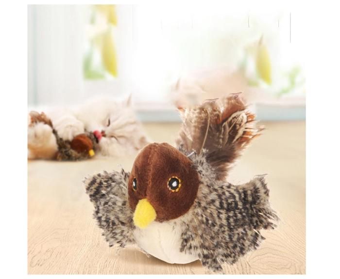 QIPOPIQ Jouet Pour Chat Oiseau Volant, Jouet Pour Chat Avec Ailes Battantes Simul Am Lior Interactif Herbe Chats Ennuyeux D Int Rieur QIPOPIQ Jouet Pour Chat Oiseau Volant, Jouet Pour Chat Avec Ailes Battantes Simul Am Lior Interactif Herbe Chats Ennuyeux D Int Rieur