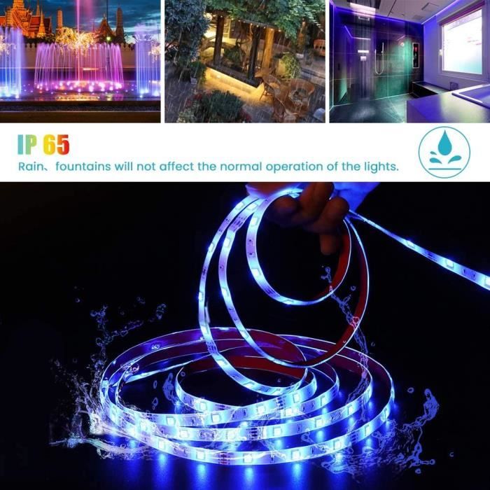 LitaElek Câble d'extension 1m Connecteur ruban LED à 4 broches RGB