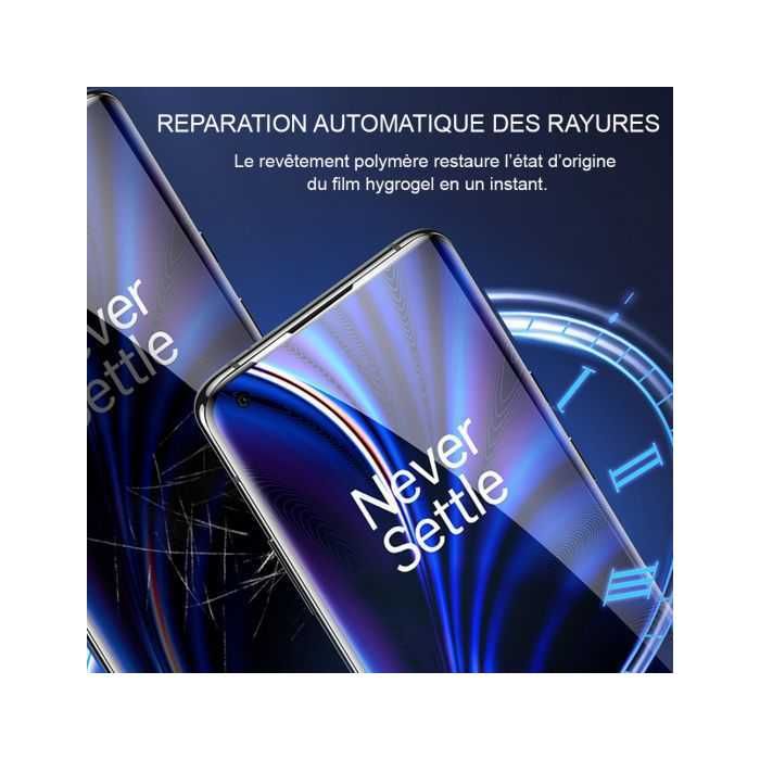 Film Protecteur D'écran En Hydrogel Pour IPhone X - Transparent, Anti-rayures - Générique - Neuf
