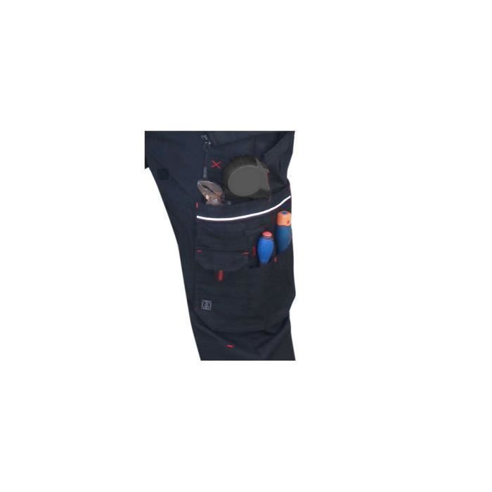 Pantalon de travail renforcé multipoches lma outlet