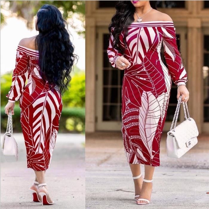 Robe rouge épaules dénudées on sale