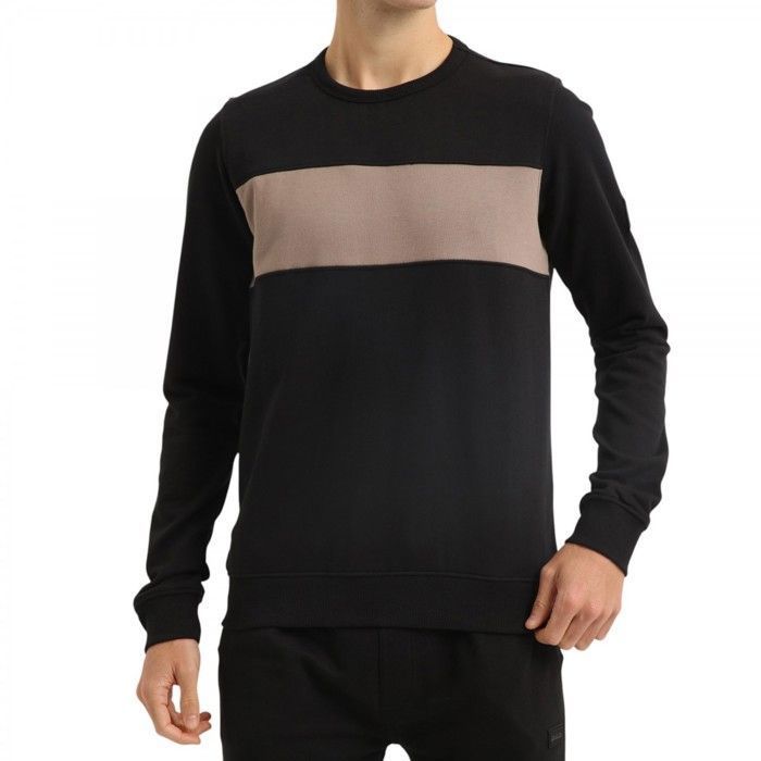 Pull Cerruti 1881 Col Rond 100% Laine - Taille M - Couleurs Bleu, Gris, Noir, Rouge - Neuf