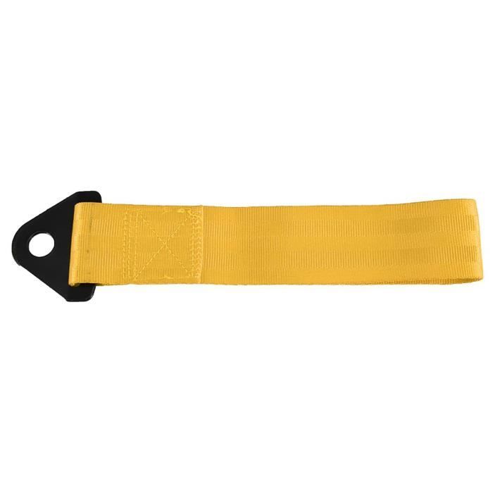 Corde De Remorquage Voiture 10 Tonnes, 5 M - Avec 2 Manilles, Gants Et Sac De Rangement
