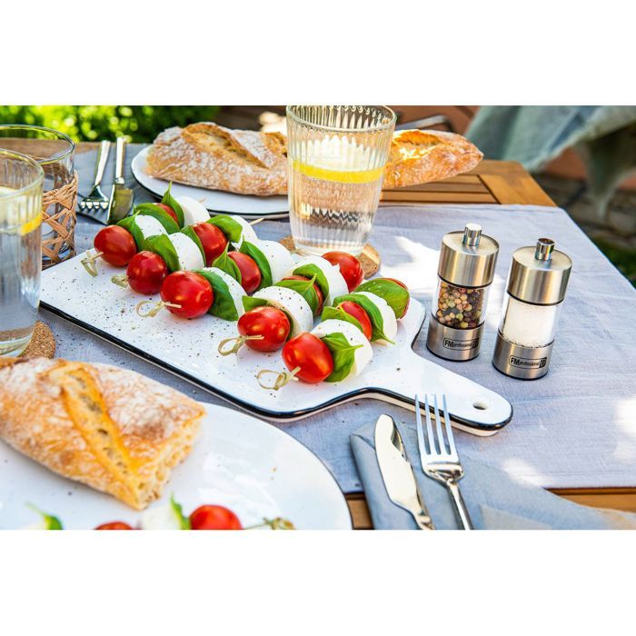 Pics à Brochettes En Bambou Relaxdays - Lot De 2500 - 30 Cm - Plats Et Pointus Pour Grillades