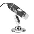 avec support microscope 500X, loupe d'ordinateur, 50X-500X facile à utiliser 2MP avec lumière LED pour l'évaluation de bijoux-0