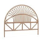 SWEEEK Tête de lit en rotin naturel. L 160 x P3 x H130cm