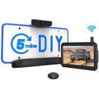 AUTOVOX Auto-Vox Caméra de Recul IP68 Etanche (Solar 1) sans Fil Alimenté par Energie Solaire, 5 Minutes Installation, 5" inch Moniteur