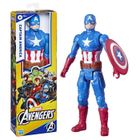 HASBRO Figurine Captain America 30 cm, jouet Avengers Titan Hero Series pour enfants à partir de 4 ans, Marvel