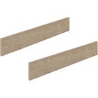 Lit bébé GALIPETTE MARTIN Option 2 pans de transformation - A partir de 3 ans à 5 ans - Marron - Bois