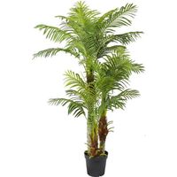 Palmier artificiel hauteur 180 cm Deluxe KP103 décoration arbre plante artificielle
