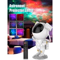 Astronaute Projecteur Ciel Etoile-Astronaute Projecteur Ciel Etoile Galaxie Veilleuse Atmosphère Lumière  Couleurs Variables, Blanc