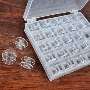 Canettes Pour Machine à Coudre - Lot De 25, Plastique Transparent, Compatible Toyota Et Autres Modèles à Crochet CB