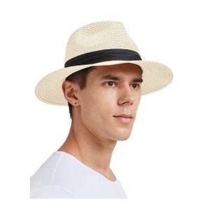 Chapeau De Cowboy Homme Zylioo Chapeaux De Paille De Cowboy M/L