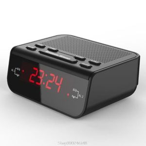 Radio réveil Réveil numérique FM avec double alarme, minuterie 