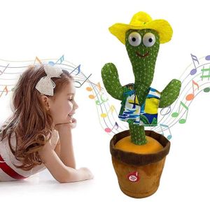 Jouet Cactus chantant et dansant Dancing Cactus - EUROTOPSHOPPING