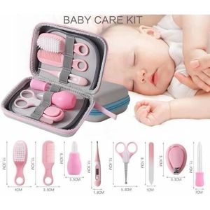 Trousse De Soin Complete Pour Bebe 8 Accessoires Rose Kit Manucure De Voyage A Partir De 0 Mois Trousse De Soin Complete Pour Bebe 8 Accessoires Rose Kit Manucure De Voyage A Partir De 0 Mois