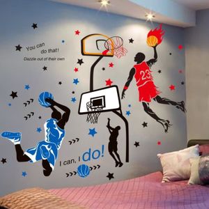 Stephen Curry Joueur de Basket-ball en bois Horloge murale maison moderne Chambre Décoration