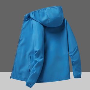 MANTEAU couleur bleu roi taille 4XL Veste de pluie de Camp