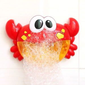 JOUET DE BAIN jouets à jet d'eau bain,Crabes à bulles automatiqu