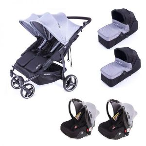 poussette double peg perego pas cher