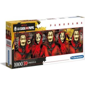 PUZZLE Puzzle La Casa de Papel - Clementoni - 1000 pièces