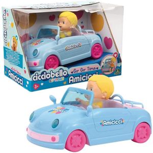 Cicciobello Amicicci - CHUSE - Modèle Fille Blonde - Jouet pour enfants -  Cheval à Bascule - Accessoires