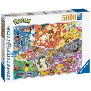 Ravensburger - Puzzle Enfant - Puzzle 150 p XXL - Les différents types de  Pokémon - 10035