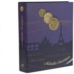 Album de monnaie, design classique Collection des médailles touristiques  online