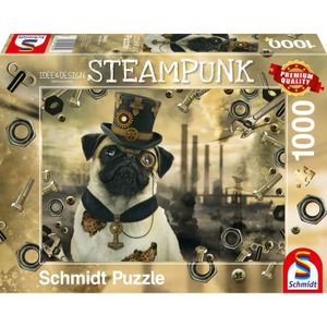 PUZZLE Puzzle Animaux Steampunk - SCHMIDT SPIELE - 1000 p