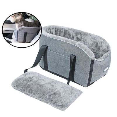 SWIHELP Siège Voiture Chien Portable Rehausseur – Anti-Chute Avec Laisse Sécurité Pour Petits Animaux