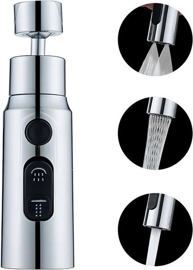 Tête De Pulvérisation De Robinet Extractible De Cuisine, ABS