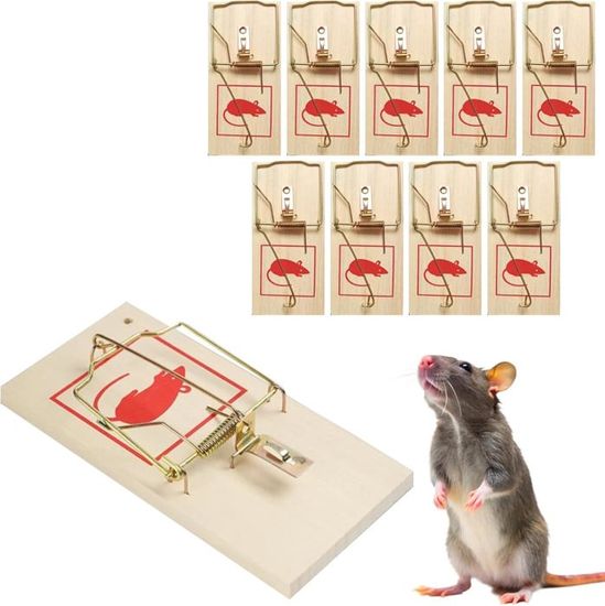 Souris En Bois Roue D'exercice Hamster Silencieux Noir rouge