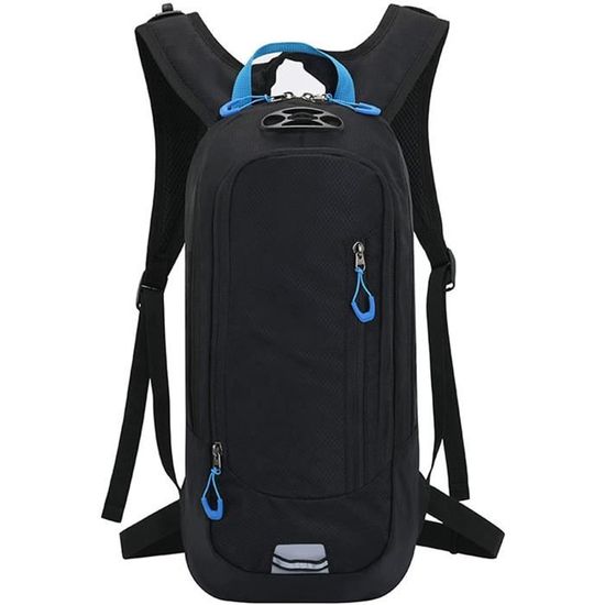 Sac à Dos Réfléchissant Équitation/Vélo – 10 L, Nylon Imperméable, Panneau Respirant, Sangles Réglables, Pour Téléphone, Clés, Accessoires