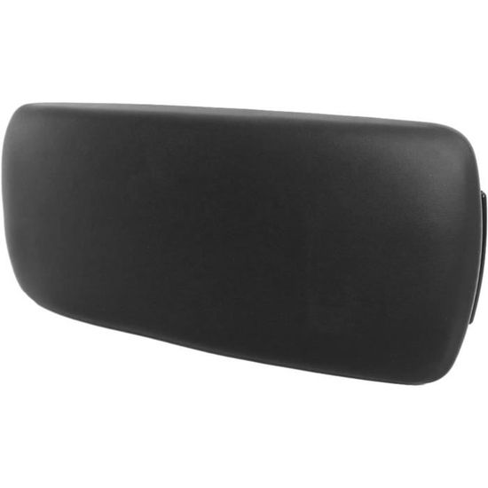 1 paire de coudes soutenant l'accoudoir en cuir PU souple, coussin d