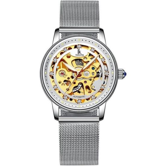 Montre SEIKO 5 Automatique Femme - Pour Pièces Détachées Ou Réparation (non Fonctionnelle)