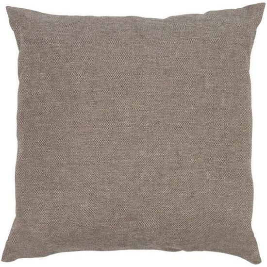 Blumfeldt Titania Pillow Coussin d´extérieur extra-doux pour salon de jardin - polyester tressé résistant aux intempéries - marron