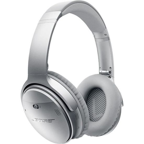 BOSE QUIET COMFORT 35 Casque audio Bluetooth - 20h d'autonomie - Réduction de bruit - Silver