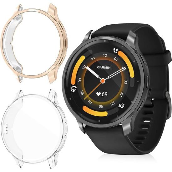 Protection écran Garmin Vivomove Sport – Lot 3 Films TPU Souples – Anti-rayures, Haute Transparence, Facile à Poser