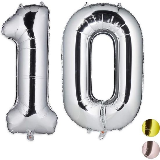 Ballon Chiffre 9 Rouge Globes Géant Numéro 9 Fêtes Anniversaire Décoration Fête Anniversaire